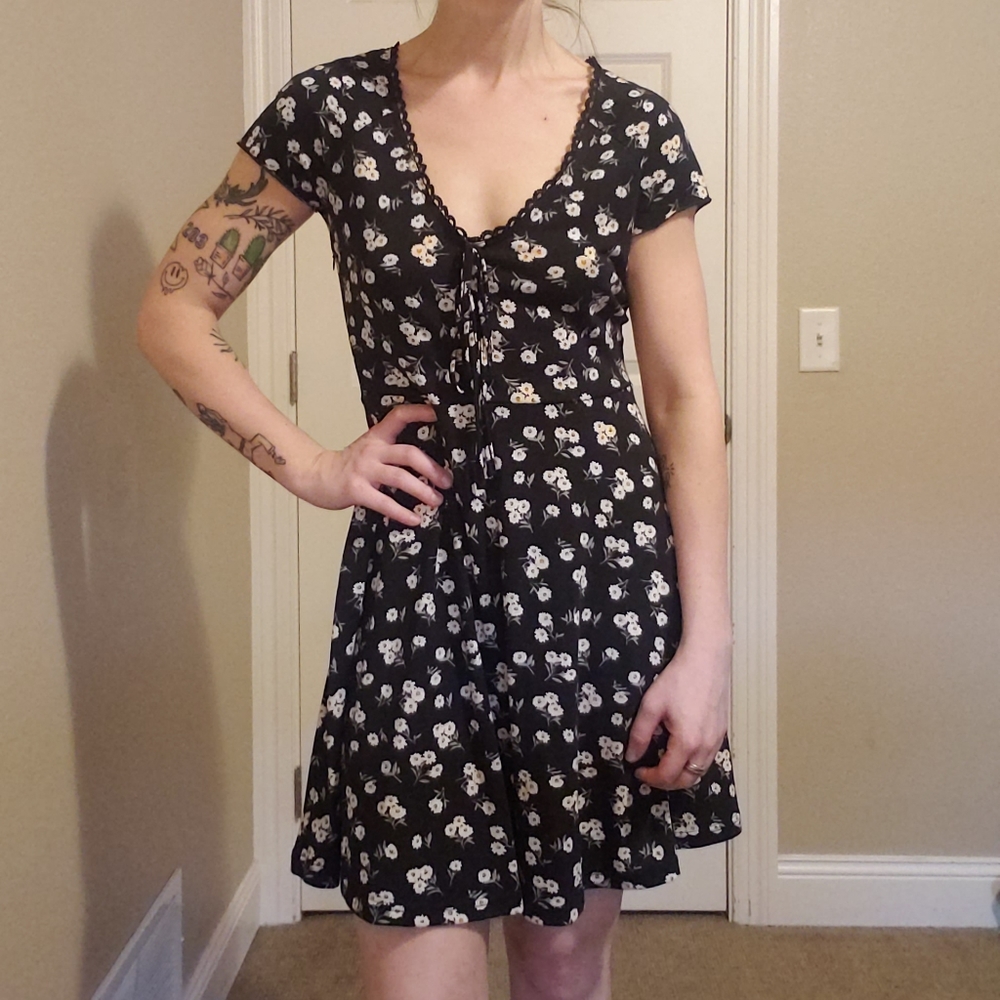 Floral Skater Dress